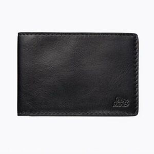 Black Leather Key & Card Holder